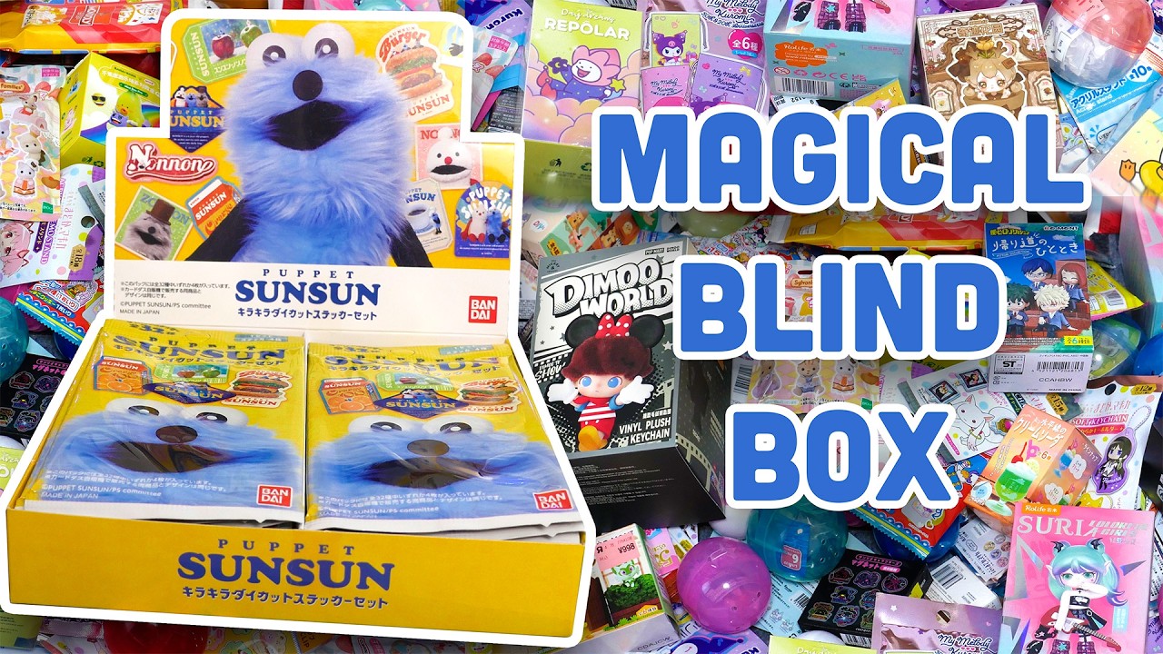 Magical Blind Box 2026 Ep. 4 | PUPPET SUN SUN!! | Tamagotchi | Sanrio | Labubu | Anime