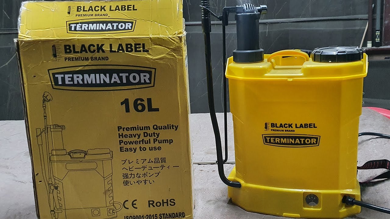 BLACK LABEL TERMINATOR electric sprayer