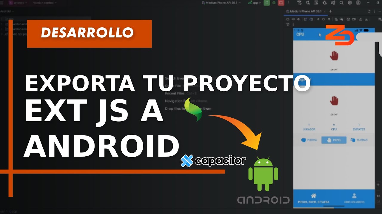EXPORTA TU APLICACIÓN DE EXT JS A ANDROID USANDO CAPACITOR