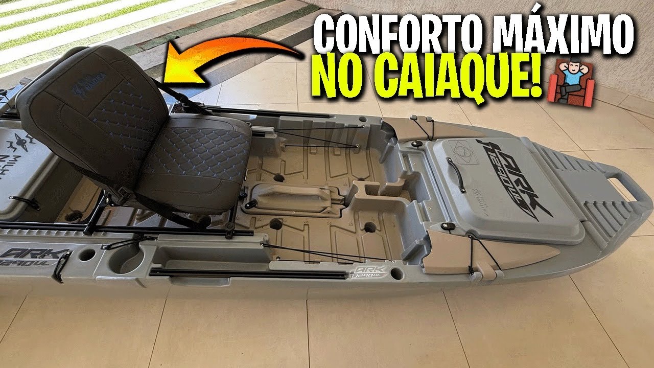 COMO INSTALAR CADEIRA 360&ordm; COM ASSENTO CONFORT CAIAQUE ARK 1290 milha n&aacute;utica
