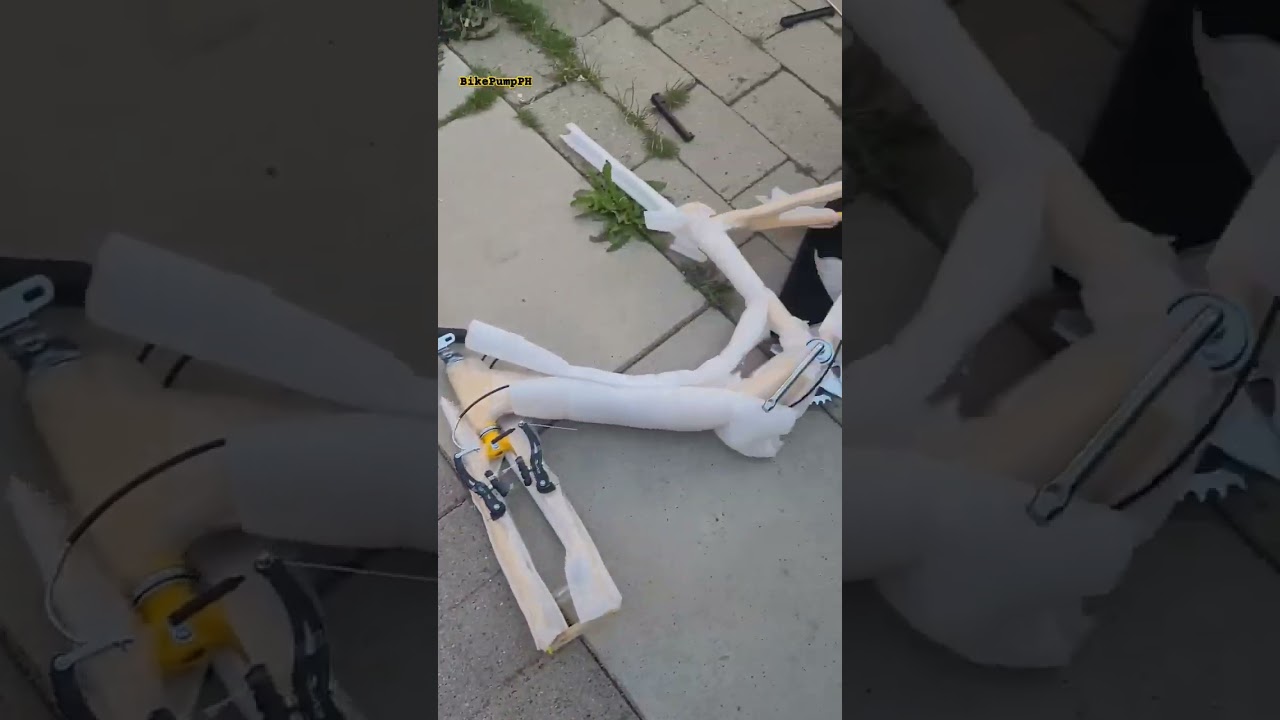 Yellow Tri-bike / Tricycle #tricycle #tribike #philippines #canada #shimano #parktool