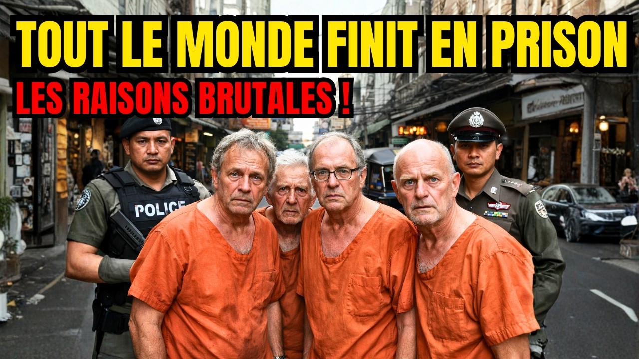 10 Raisons CHOQUANTES Pourquoi Des MILLIERS D'Étrangers Finissent En Prison En Thaïlande 🇹🇭
