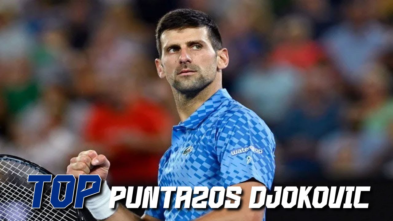 🥇 𝗣𝗨𝗡𝗧𝗔𝗭𝗢𝗦 de 𝗡𝗢𝗩𝗔𝗞 𝗗𝗝𝗢𝗞𝗢𝗩𝗜𝗖 🎾【 Los MEJORES PUNTOS del GENIO SERBIO | Espectaculares | Legendarios 】