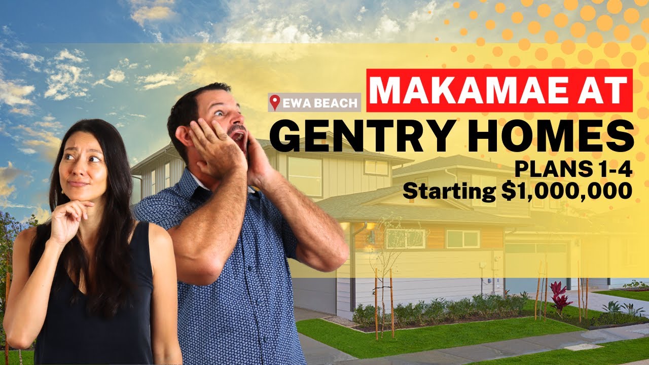 🏠🔍 New Makamae Homes For Sale: Tour Makamae Home Floor Plans in Ewa Beach, Hawaii