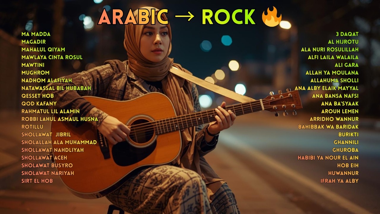 Arabic to Rock Transformation 🤘 | Ultimate Arabic Rock Covers Mix