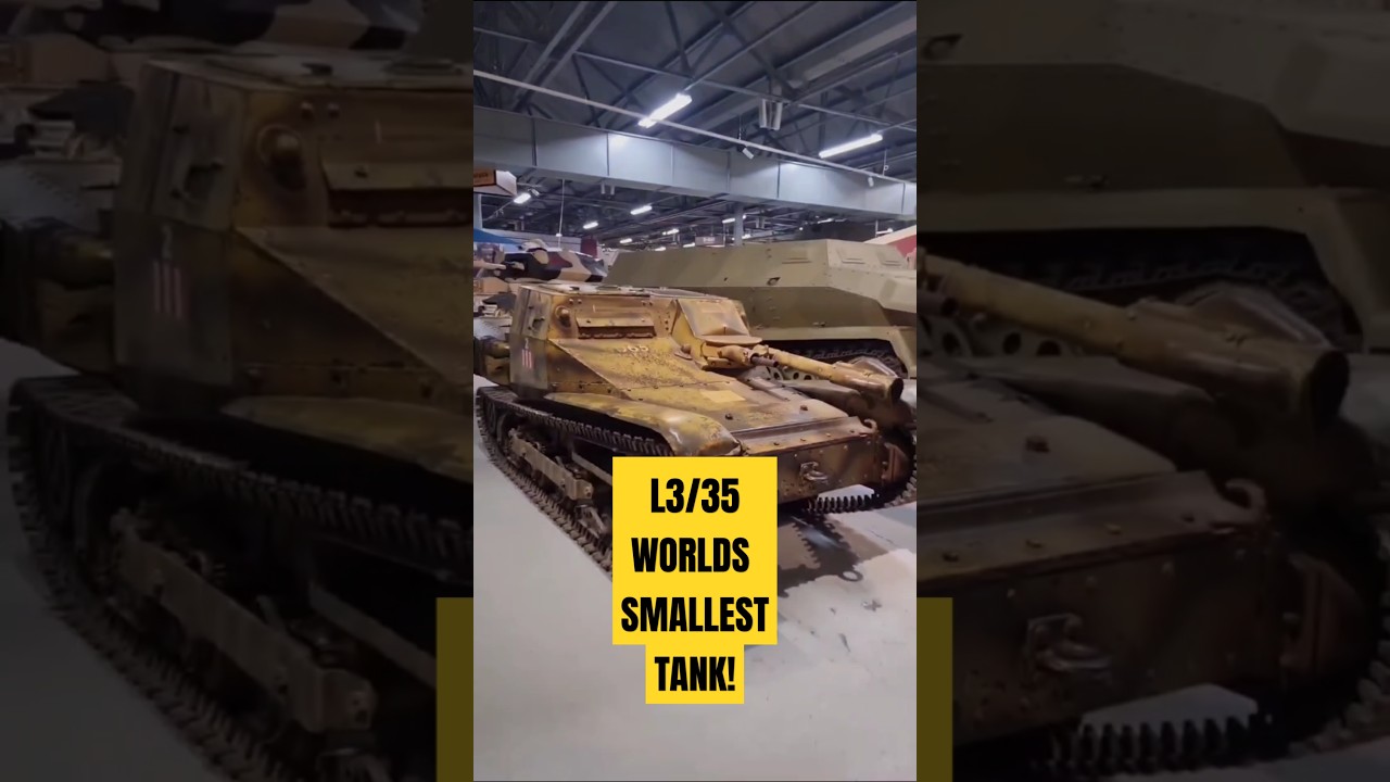 L3/35 The Smallest Italian Tank!