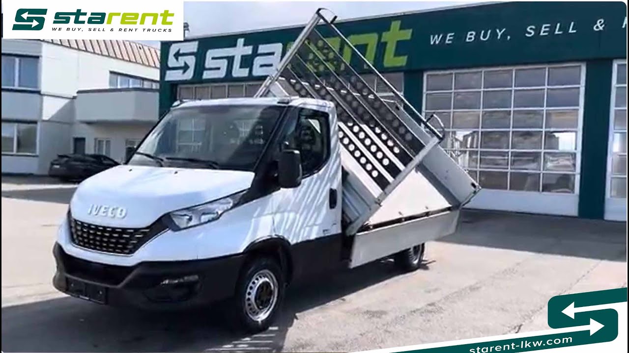 verkauft - IVECO Daily, 3-Seiten Kipper, Klimaanlage, AHK, VAN24005, www.starent-lkw.com