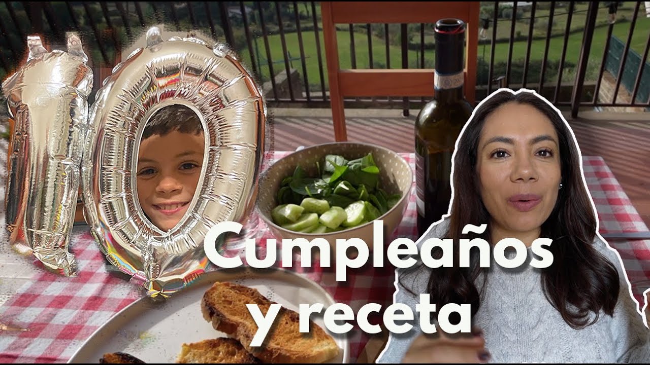 Su buena iniciativa 😃 + Receta de salsa bolognesa 🍝 + Celebrando el cumpleaños 10 de Paolo 🥳