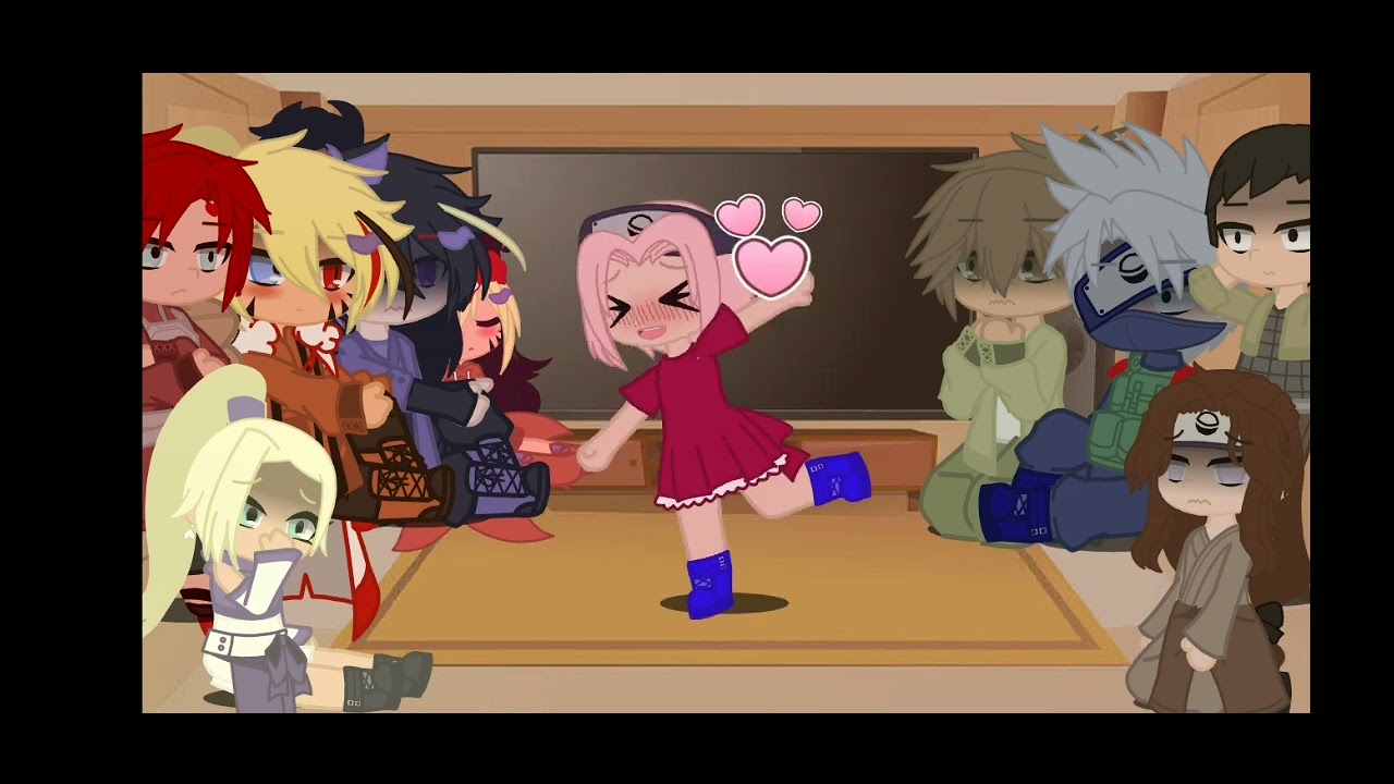 Past Naruto friends react to future ship Narusasu(+ Future Naruto and sasuke)