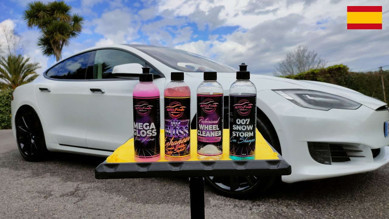 Cómo LAVAR el COCHE con productos profesionales AUTO FANATIC 🔫 Marca AUTO-FANATIC en español