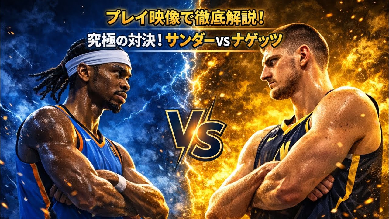 [試合映像付き解説]2/28のOKC VS DEN戦を振り返る