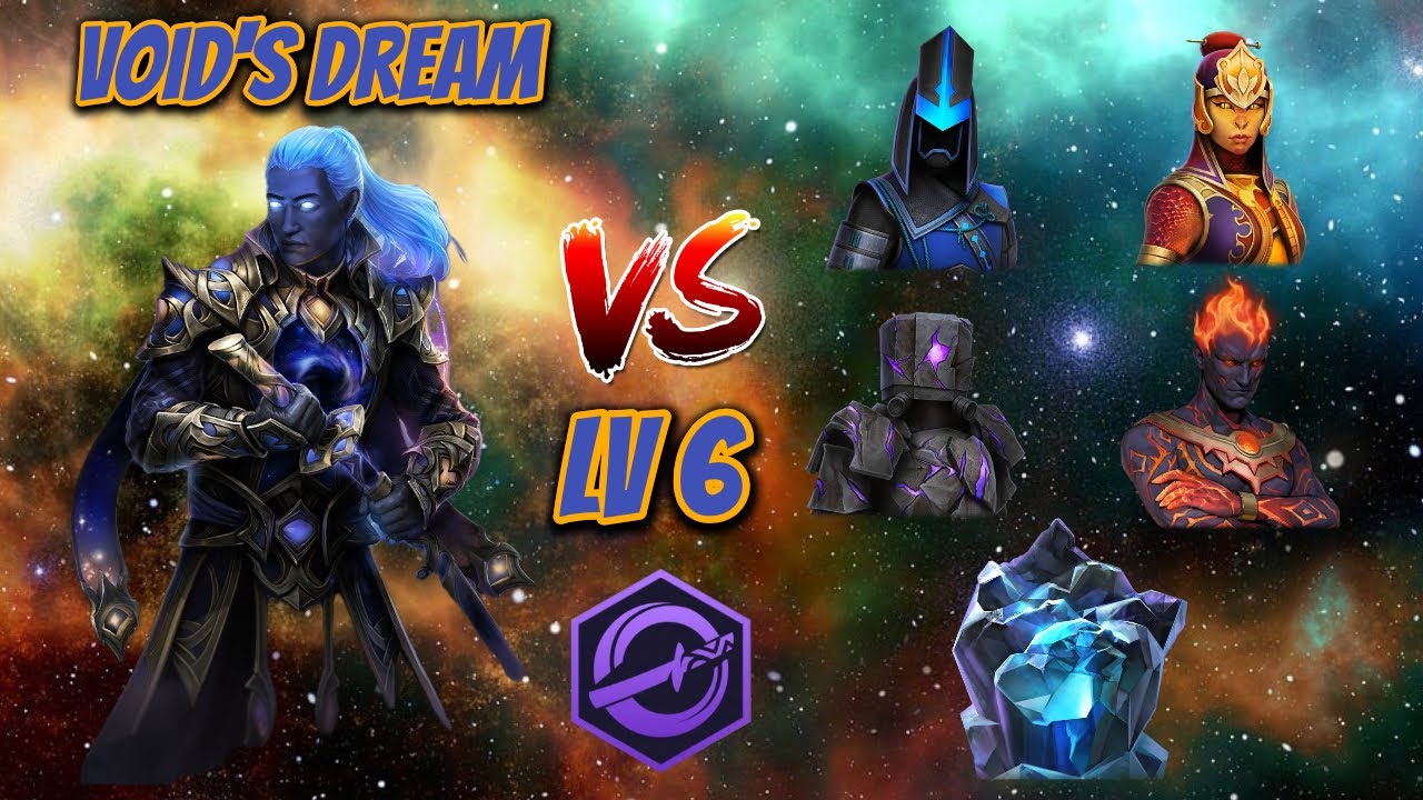 Shadow Fight 3 || Void's Dream (LV6)(MAXED) vs All Raids