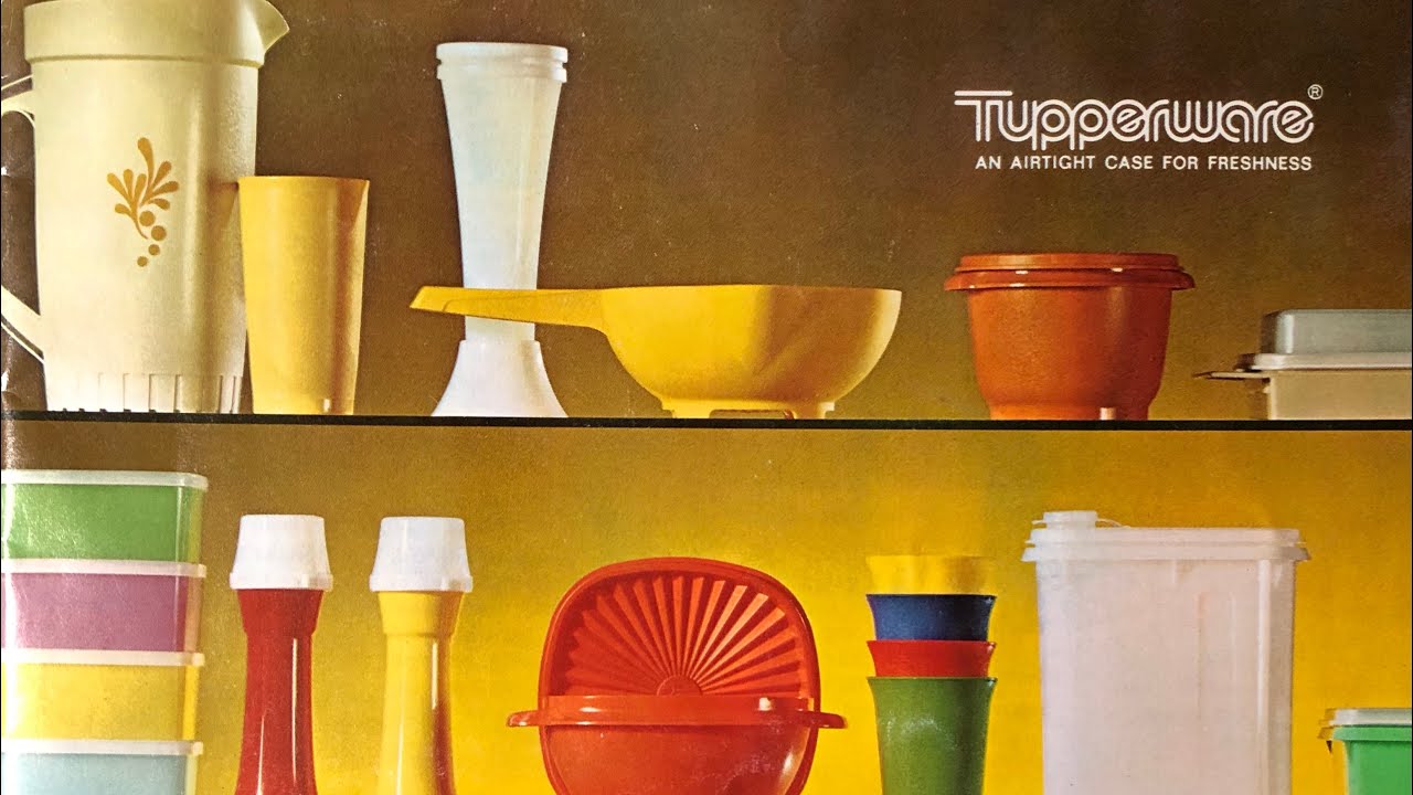 Vintage Tupperware Catalog from 1975