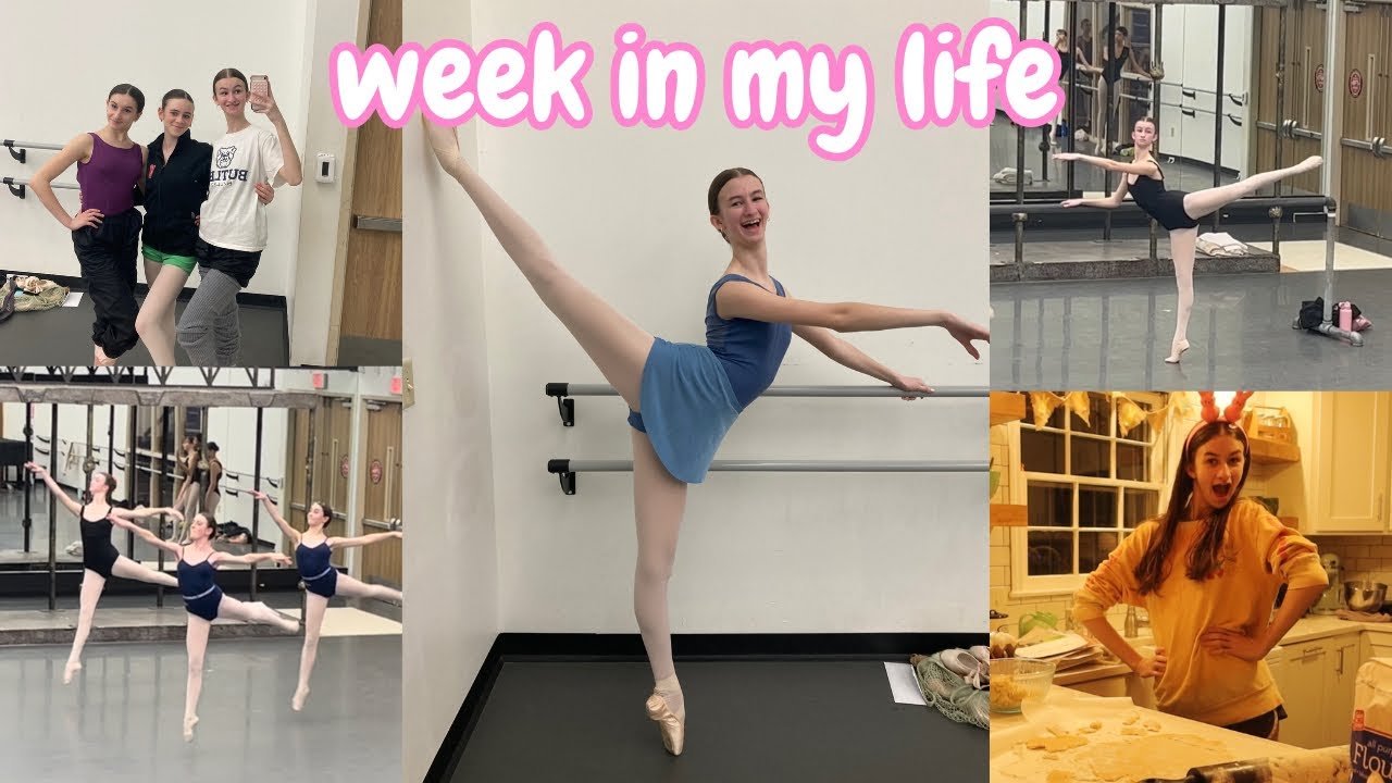 week in the life of a homeschooled ballet dancer🩰