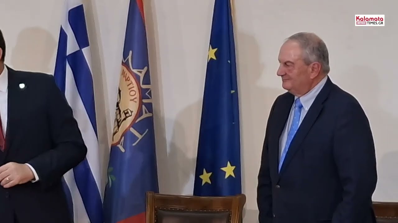 Ο Κώστας Καραμανλής ανακηρύχθηκε επίτιμος δημότης Καλαμάτας