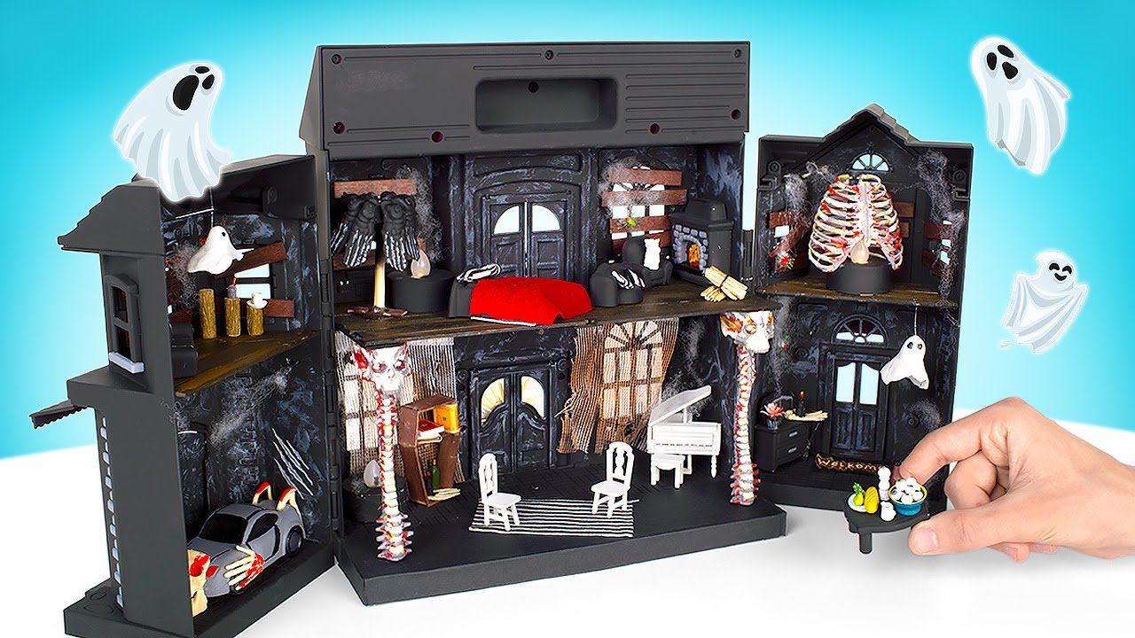 Perubahan Rumah Boneka Berhantu Kreatif