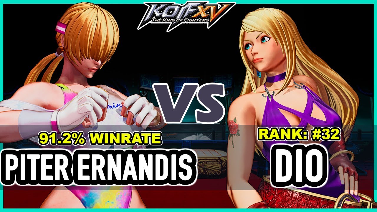 KOF XV 🔥 Piter Ernandis (Isla/B.Jenet/Dolores) vs Dio (Yashiro/Shermie/Maxima)
