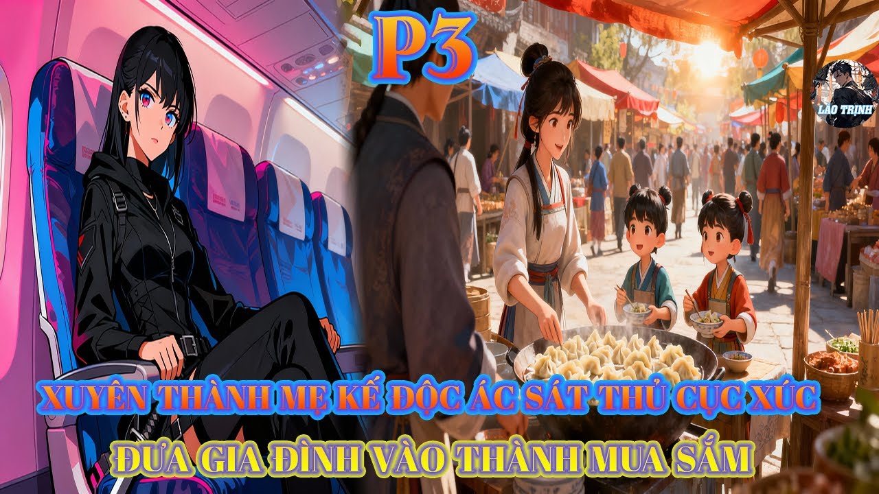 Truyện Audio| Xuyên Thành Mẹ Kế Ác Độc Sát Thủ Cục Súc | Đưa Gia Đình Vào Thành Mua Sắm P3