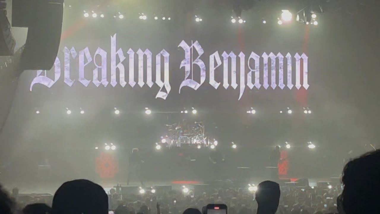 Breaking Benjamin - Awaken, Follow, Blow Me Away, & So Cold (Charlotte, NC) September 6, 2025