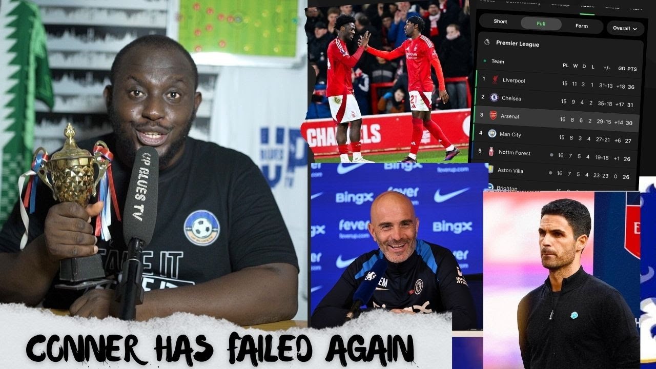 Conner Fc Give Chelsea 2 Point Lead | Premier League Drama | Banter