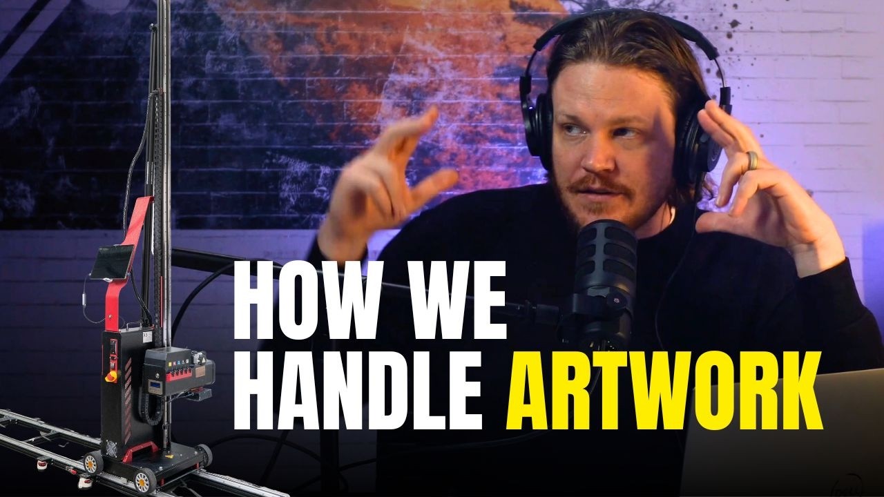 How We Handle Artwork in Wall Printing (Without Being Artists)