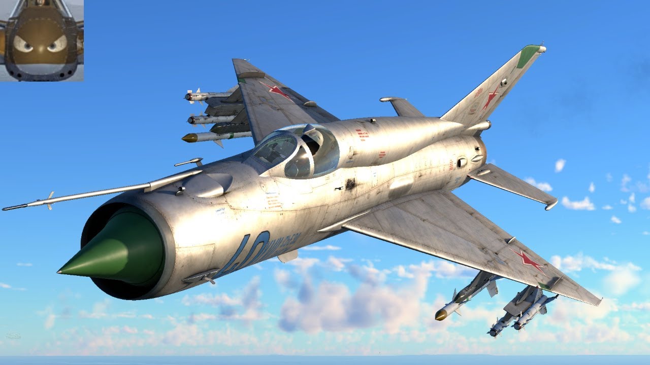 War Thunder SIM - Миг 21 Бис - Первый полет