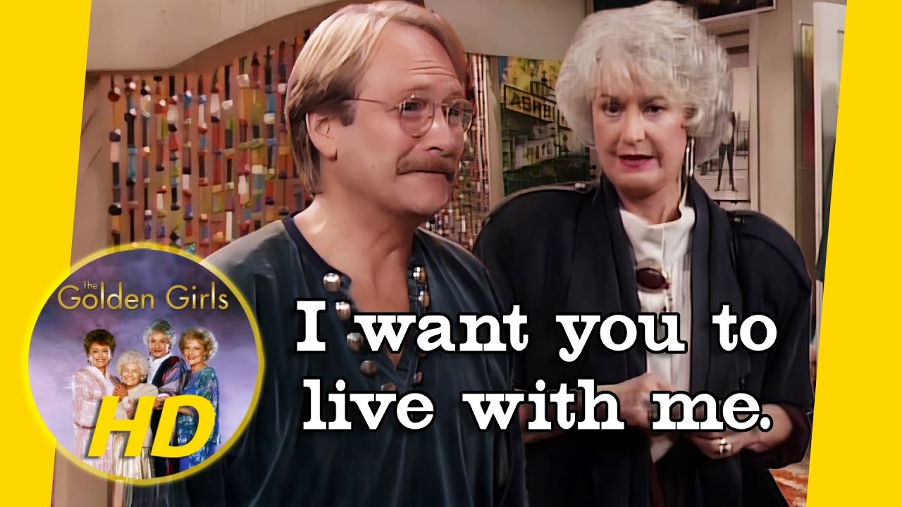 Dorothy makes a breakthrough with Jimmy (Martin Mull). - Golden Girls HD