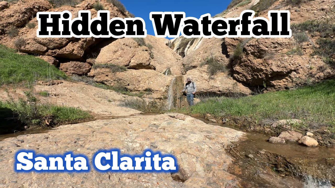 Hidden waterfall in Texas Canyon, Santa Clarita