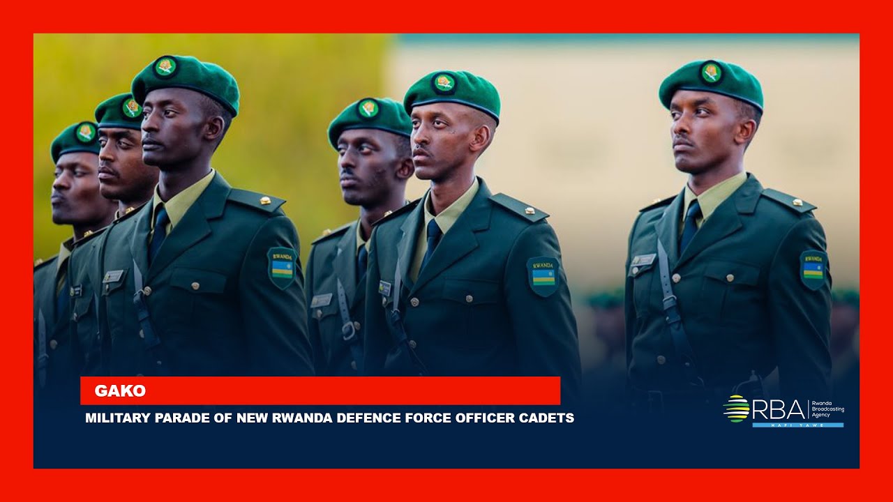 Military Parade of new Rwanda Defence Force officer cadets | Gako, 3 October 2025