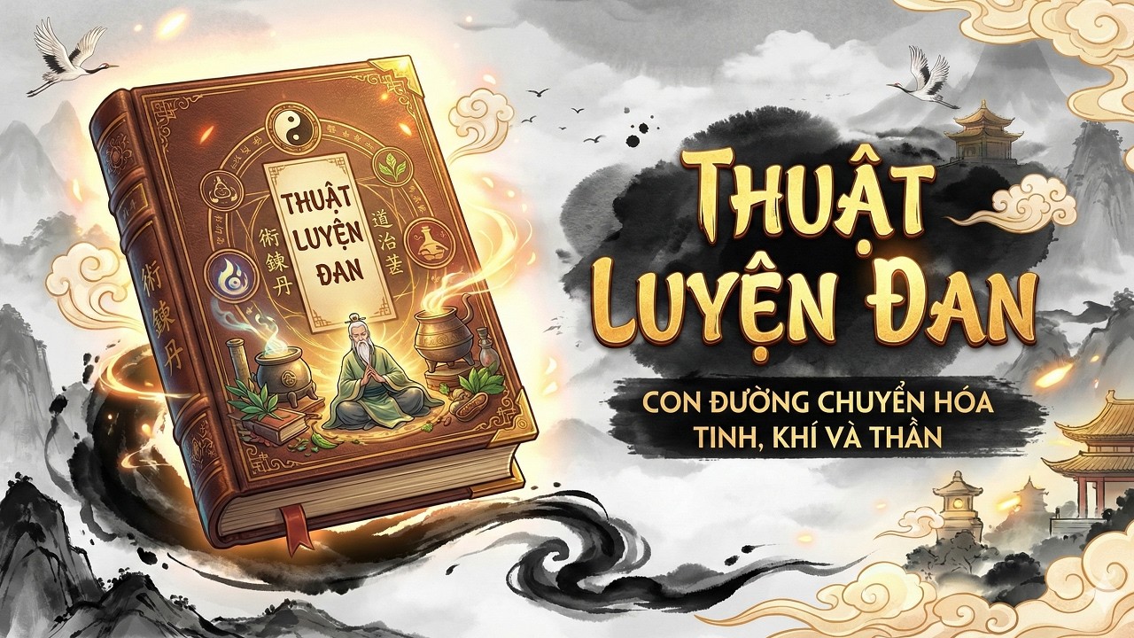 Thuật Luyện Đan Là Gì? – Con Đường Chuyển Hóa Tinh, Khí Và Thần | Cổ Học Trung Hoa