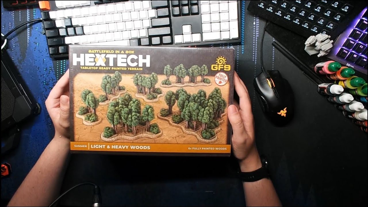 Hextech Light and Heavy Woods Unboxing