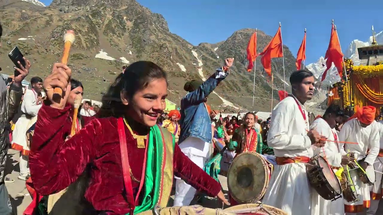 केदारनाथ कपट ओपन के समय लाखों भीड़ जाकर तोड़ दिया सारा रिकॉर्ड | #kedarnath | Opening Ceremony 2024