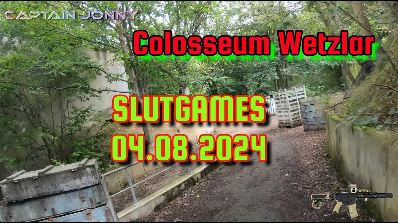 Airsoft Wetzlar Colosseum  August  Slutgames Wolverine MTW 4K Gamplay #airsoft #airsoftvideo