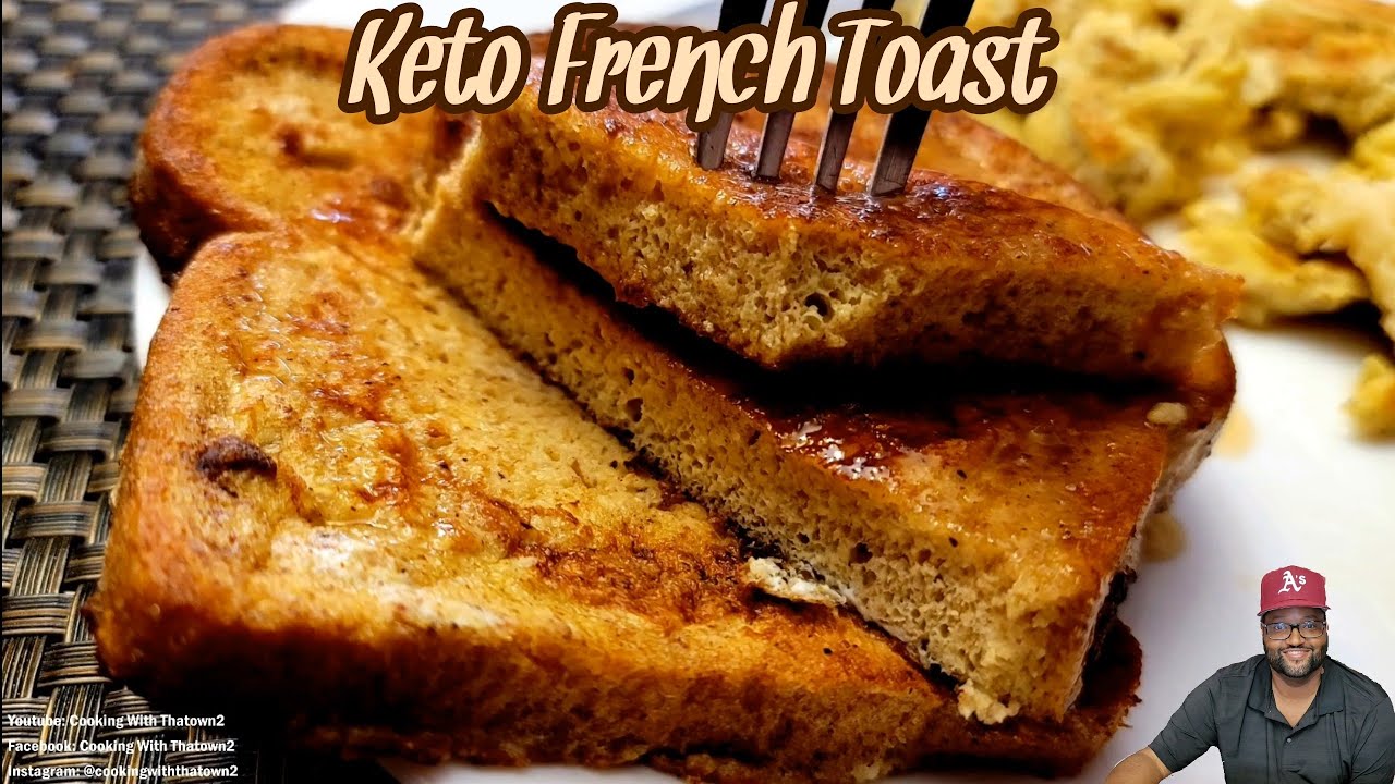 Keto French Toast | Aldi's L'oven Fresh Keto Bread | Low Carb | Cooking With Thatown2