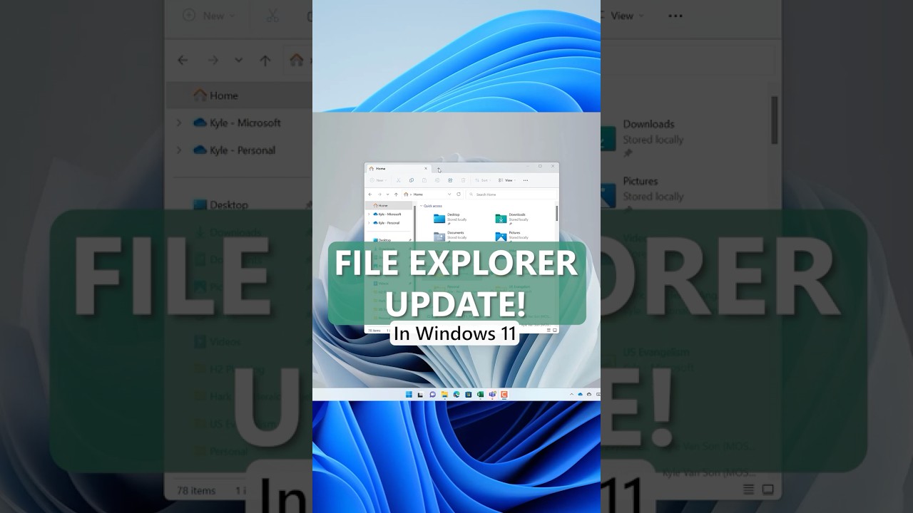 Windows 11 File Explorer Update #shorts
