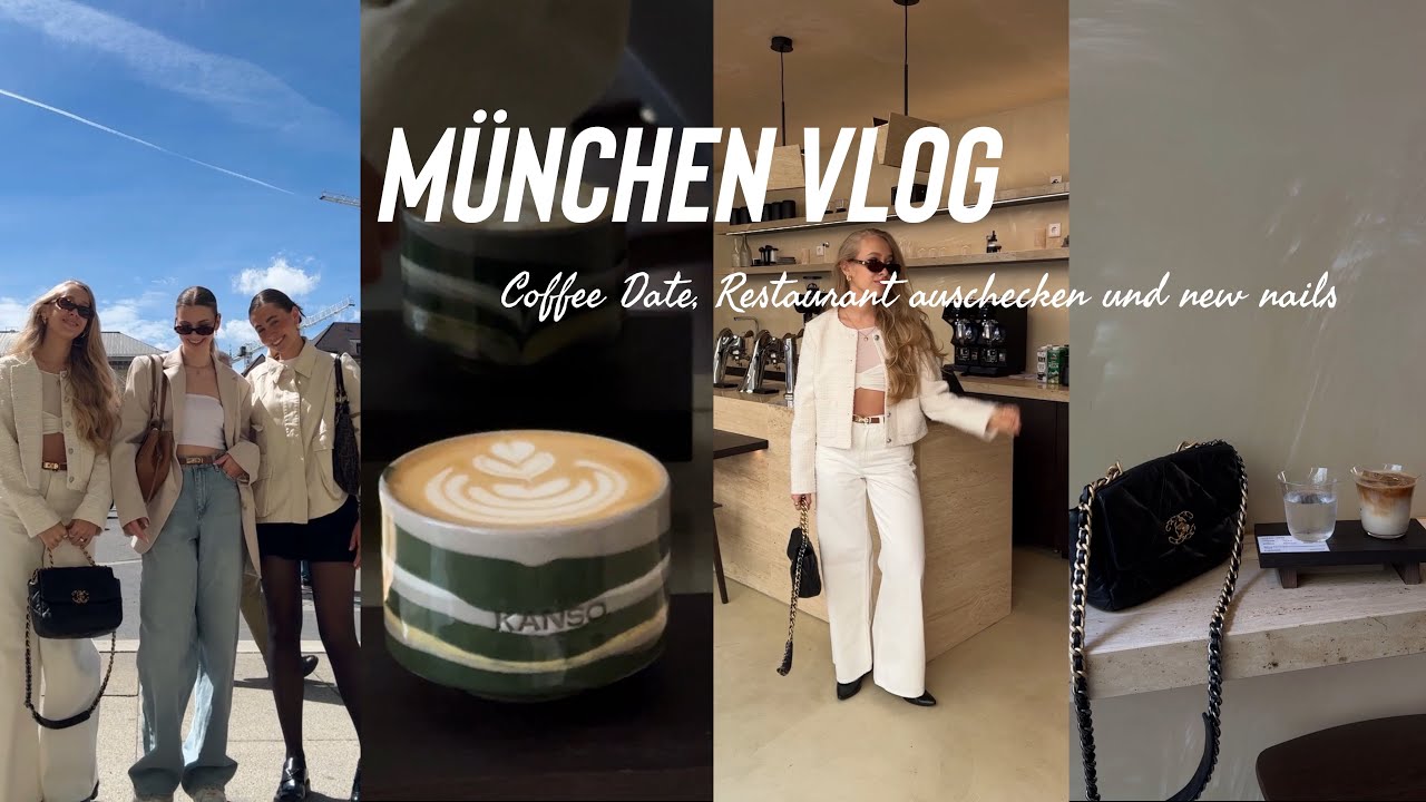 München vlog - Neues Café & Klub Kitchen auschecken, Girlsday 💗