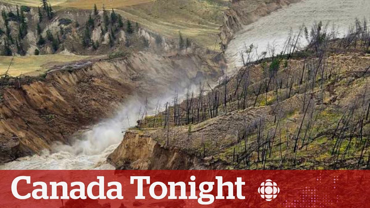 Chilcotin River a 'beast' after landslide breached, says fishing business owner | Canada Tonight