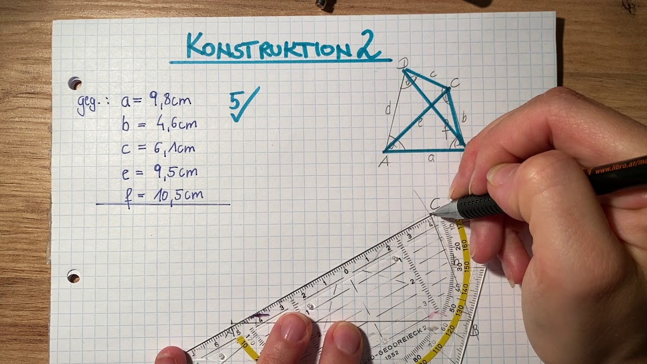 Allgemeines Viereck - Konstruktion 2