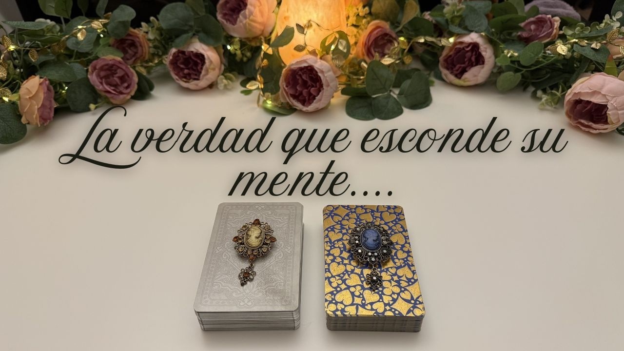 ❤️🔥 LO QUE PASA POR SU MENTE CUANDO PIENSA EN TI...🔥❤️ Tarot Interactivo Amor