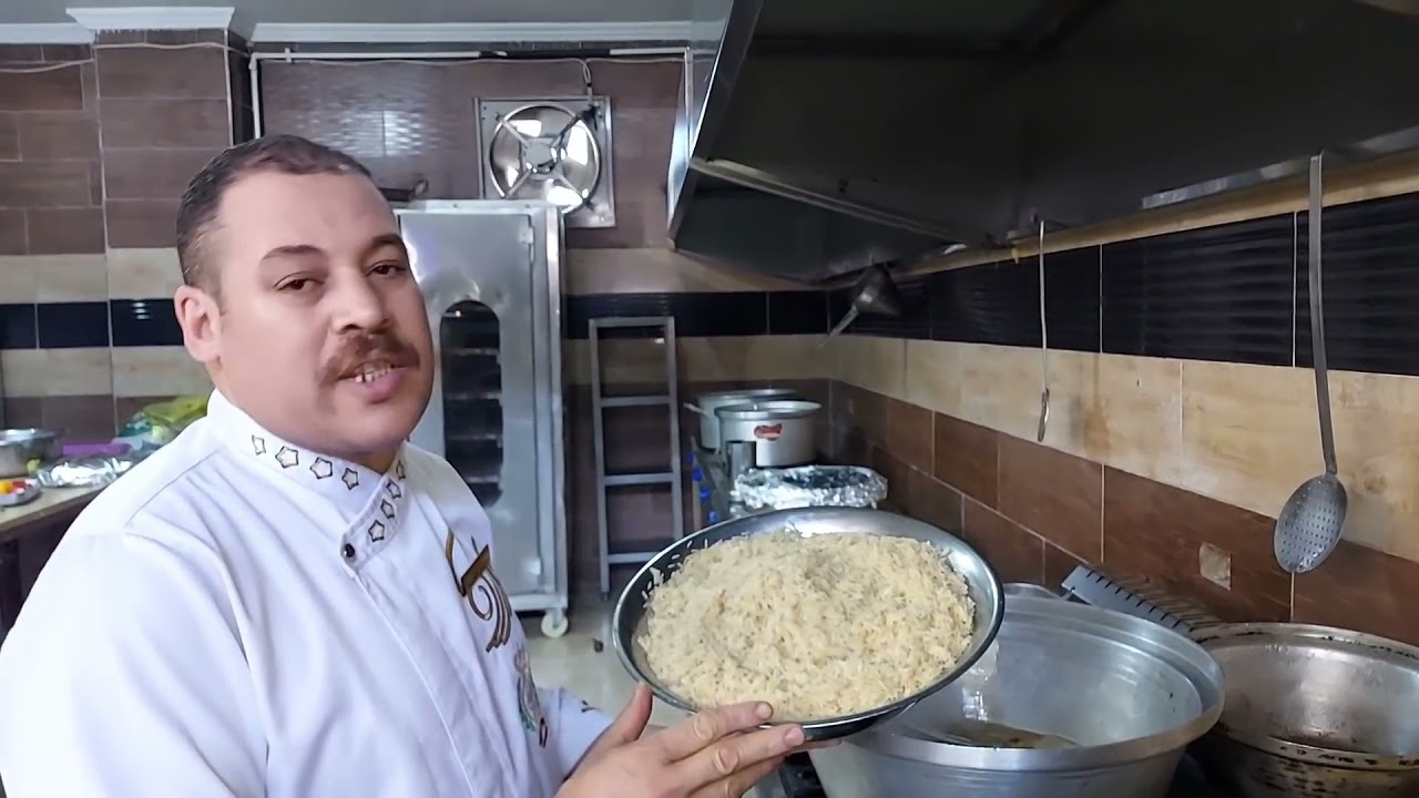 عشر دقائق بس لاحلي ارز بسمتي مفلفل وعمره ماهيعجن مع الشيف حسن القيم ✌✌