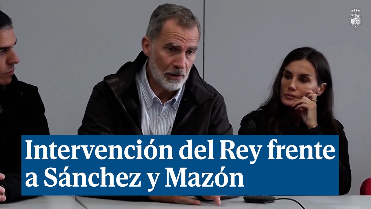 El Rey ante Sánchez y Mazón: 