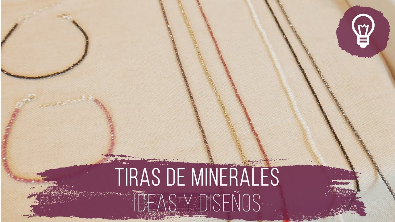 El secreto definitivo para enfilar minerales + nueva colección