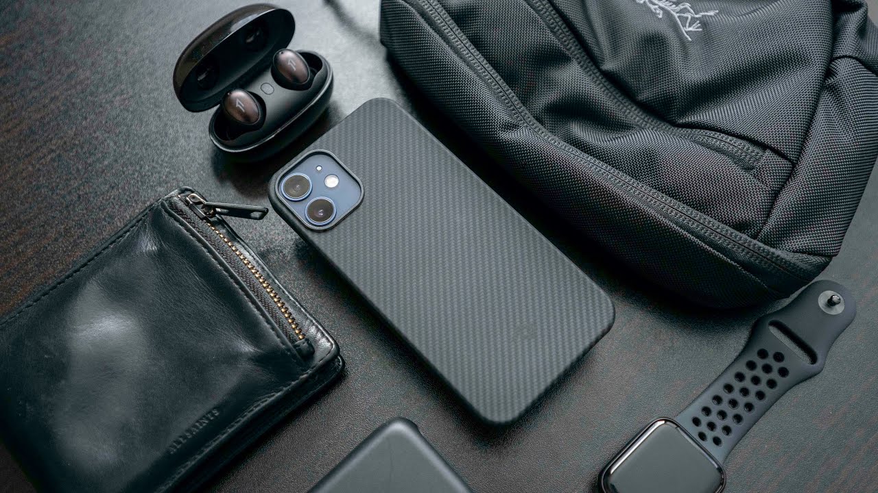 My Everyday Carry - mini Blackout Edition !!!! (ft. iPhone 12 mini)