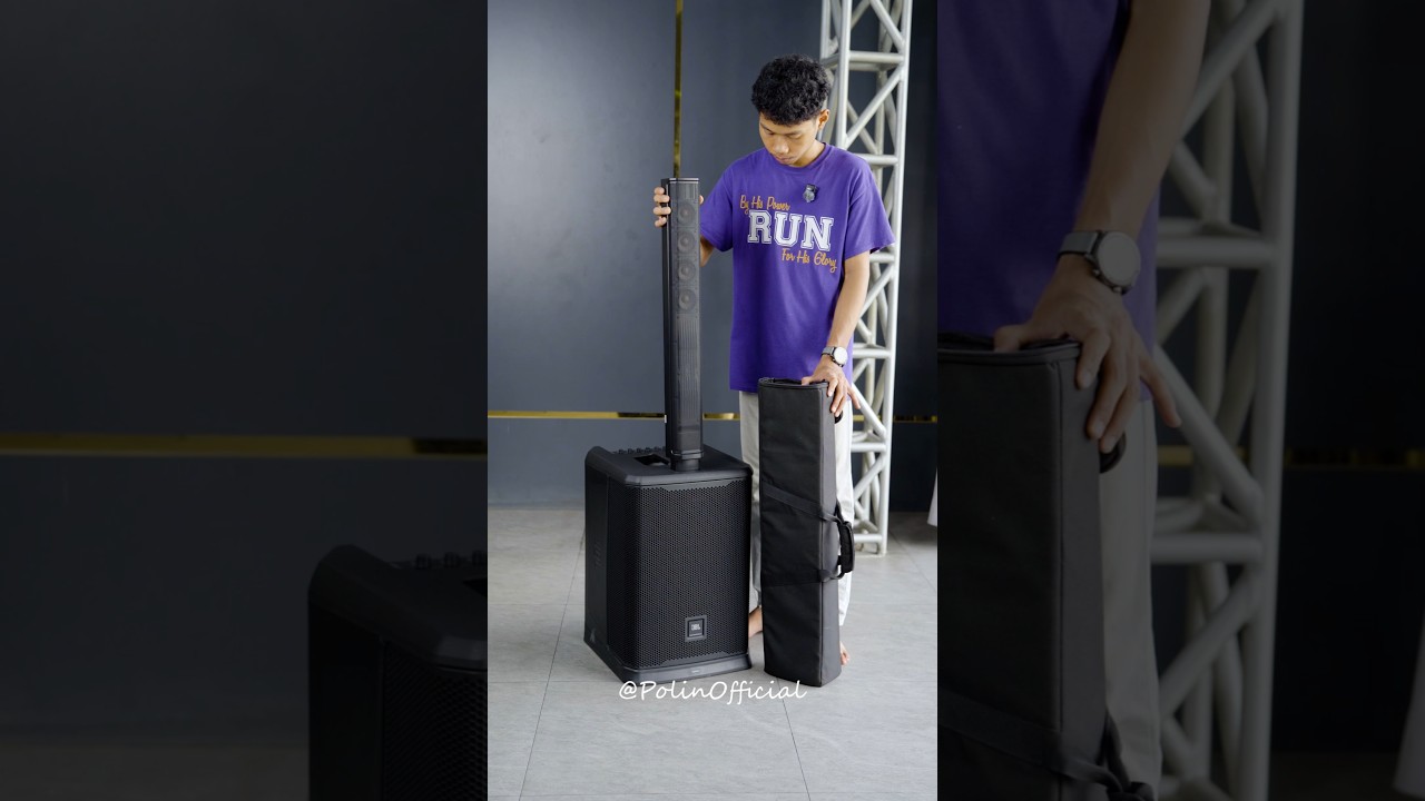 Easy Install & Setup | JBL PRX ONE All-in-One Powered Column PA System