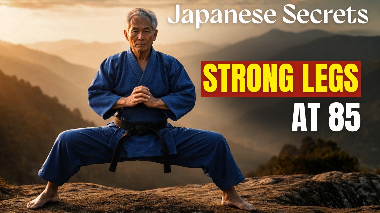 5 Simple Japanese Stances That Keep Legs Strong After 85