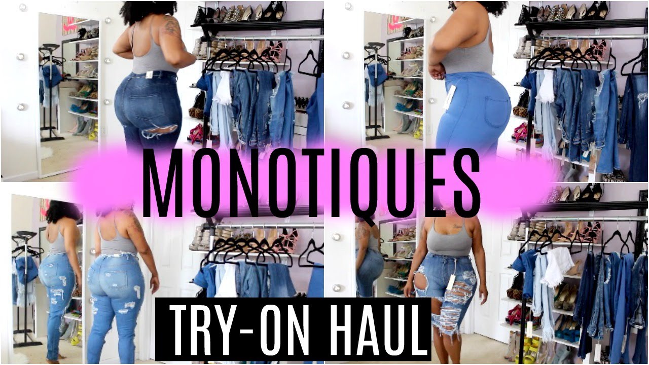 Monotiques Jeans Try On Haul With Sizing- Jeans, Plus- Size, Curvy