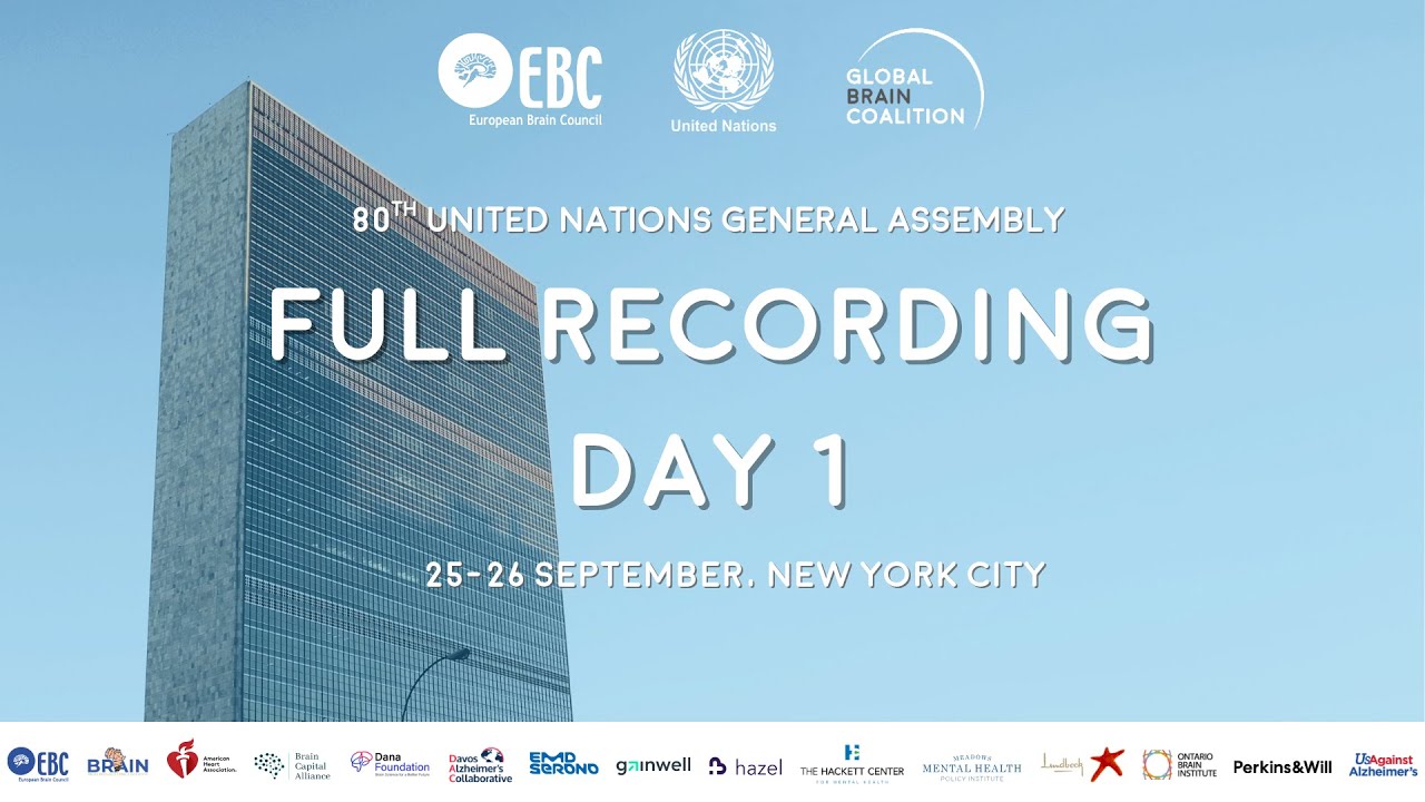2025 Brain Days at UNGA80 - Day 1 Full Recording