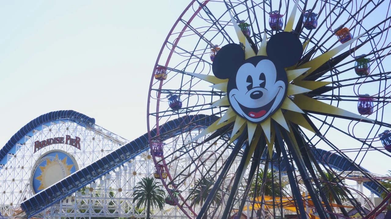 Mickey's Fun Wheel - Disney Parks Portrait 4K - Disney California Adventure - Disneyland Resort