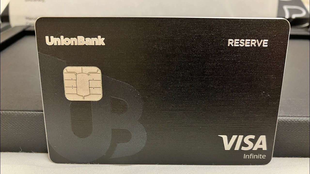 UnionBank Reserve Visa Infinite (Full Metal Card)