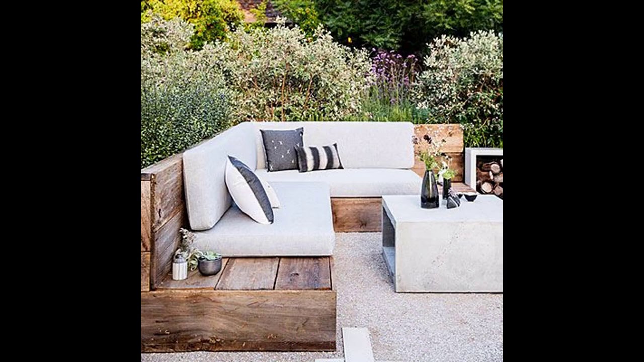 Elegant rustic patio furniture design